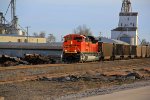 BNSF 9079 brand new Ace on a empty coal train.